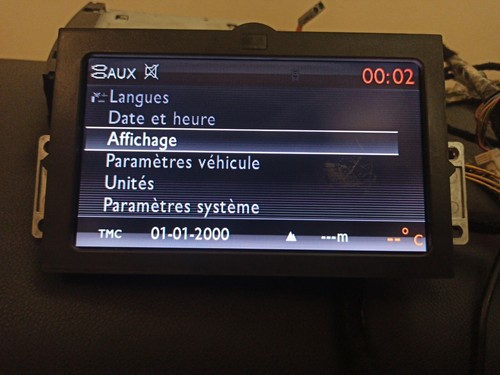 Ecran gps citroen c5 - ecran,