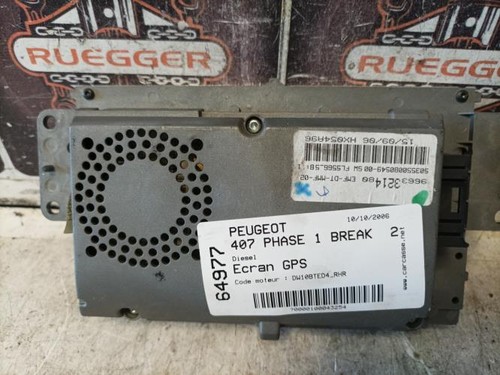 Ecran gps peugeot 407 - 407, 1